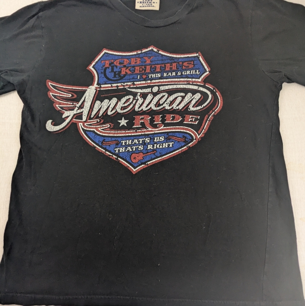 Toby Keith's Bar & Grille Tee Shirt American Ride XL